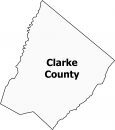 Clarke County Map Virginia