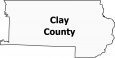 Clay County Map Arkansas