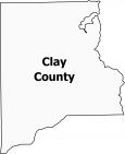 Clay County Map Florida