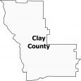Clay County Map Georgia