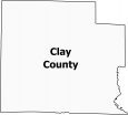 Clay County Map Illinois Locator
