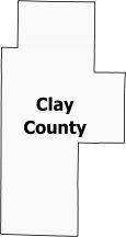 Clay County Map Indiana