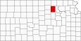 Clay County Map Kansas Inset