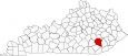 Clay County Map Kentucky Locator