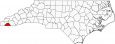 Clay County Map North Carolina Locator