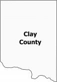 Clay County Map South Dakota