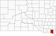 Clay County Map South Dakota Locator