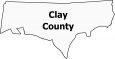Clay County Map Tennessee
