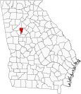 Clayton County Map Georgia Locator