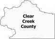 Clear Creek County Map Colorado