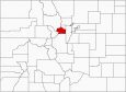 Clear Creek County Map Colorado Locator
