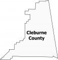 Cleburne County Map Alabama
