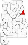 Cleburne County Map Locator