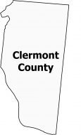 Clermont County Map Ohio
