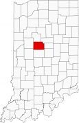 Clinton County Map Indiana Locator