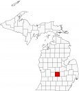 Clinton County Map Michigan Locator