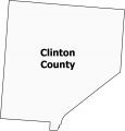 Clinton County Map Ohio