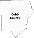 Cobb County Map Georgia