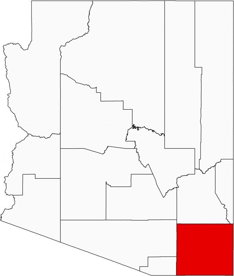 Arizona County Map - GIS Geography