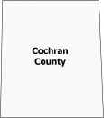 Cochran County Map Texas