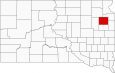 Codington County Map South Dakota Locator