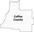 Coffee County Map Georgia