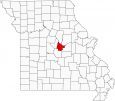 Cole County Map Missouri Locator