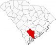 Colleton County Map South Carolina Locator