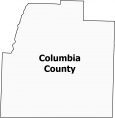 Columbia County Map Arkansas