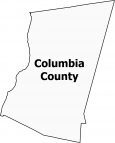 Columbia County Map New York