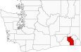 Columbia County Map Washington Locator