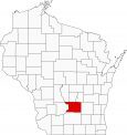 Columbia County Map Wisconsin Locator