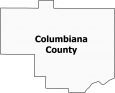 Columbiana County Map Ohio