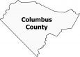 Columbus County Map North Carolina