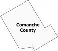 Comanche County Map Texas