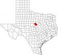 Comanche County Map Texas Locator