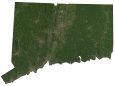 Connecticut Satellite Map