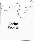 Cooke County Map Texas