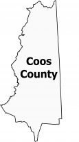 Coos County Map New Hampshire