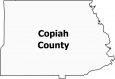 Copiah County Map Mississippi