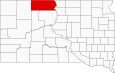 Corson County Map South Dakota Locator