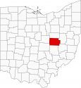 Coshocton County Map Ohio Locator