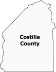 Costilla County Map Colorado
