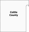 Cottle County Map Texas
