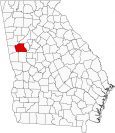 Coweta County Map Georgia Locator