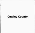 Cowley County Map Kansas