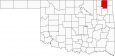 Craig County Map Oklahoma Locator