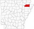 Craighead County Map Arkansas Locator