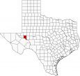 Crane County Map Texas Locator