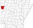Crawford County Map Arkansas Locator